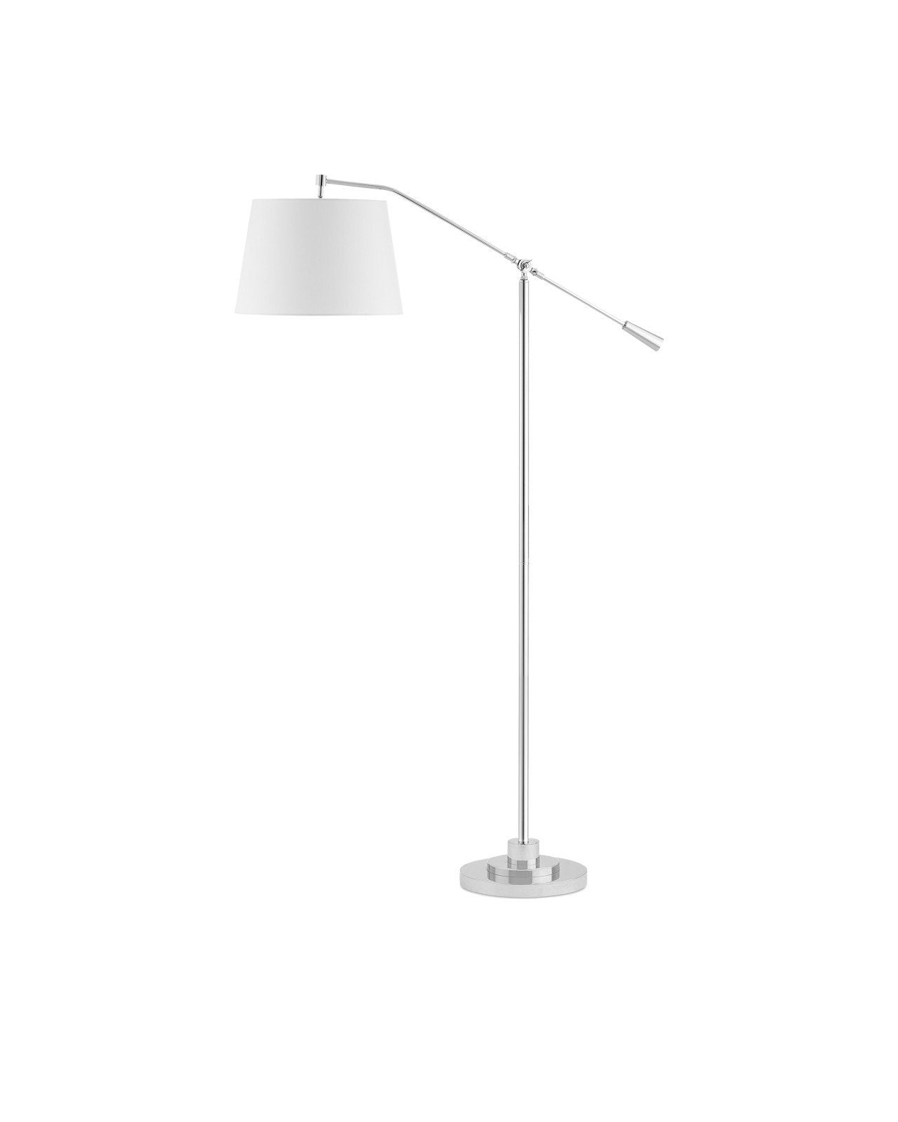 Maxstoke Nickel Floor Lamp